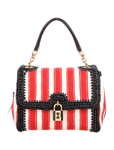 dolce gabbana striped bag|dolce gabbana bags 2020.